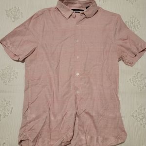 Men's Perry Ellis Red Short Sleeve Button Down